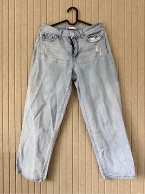 SO Light Blue Straight Leg Jeans